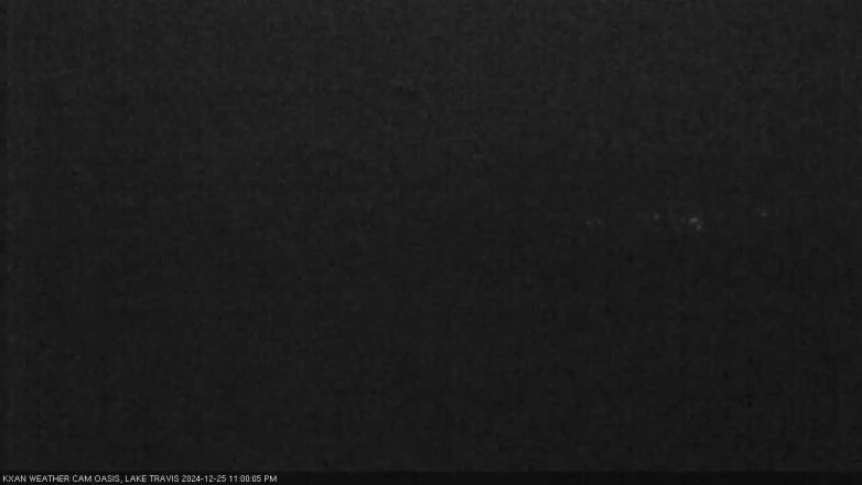 Lake Travis webcam, December 25, 2024 11:00 PM CT