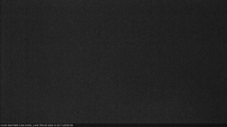 Lake Travis webcam, December 25, 2024 11:45 PM CT