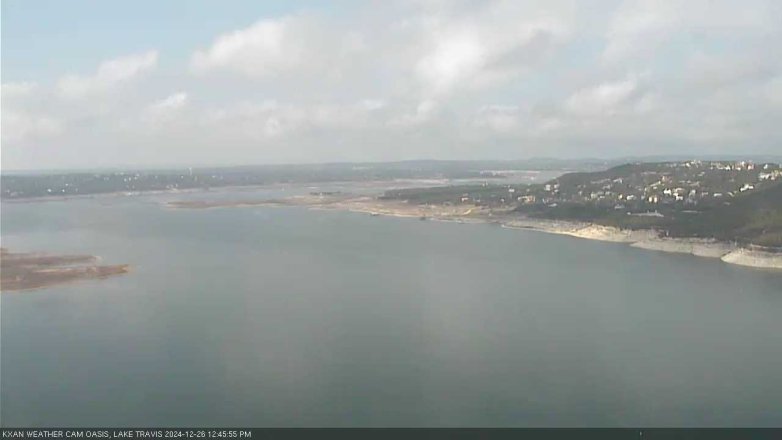 Lake Travis webcam, December 26, 2024 12:45 PM CT