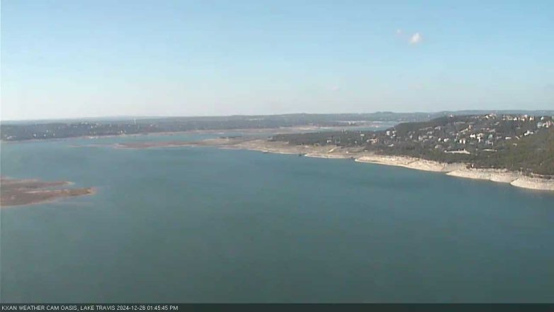 Lake Travis webcam, December 26, 2024 1:45 PM CT