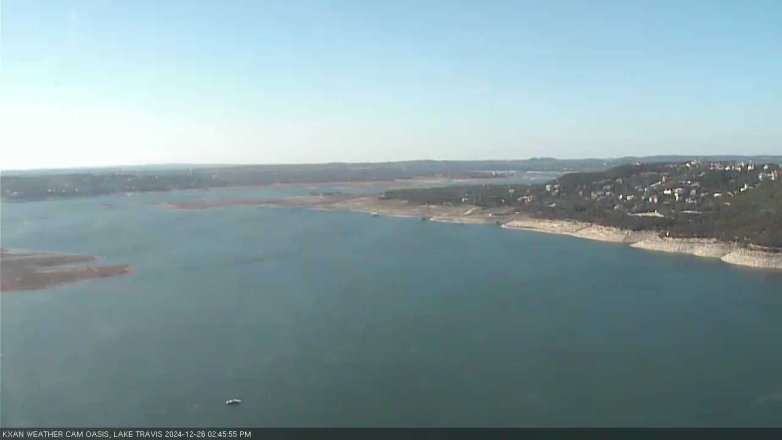 Lake Travis webcam, December 26, 2024 2:45 PM CT