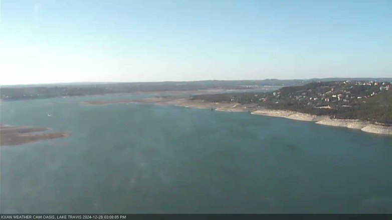 Lake Travis webcam, December 26, 2024 3:00 PM CT