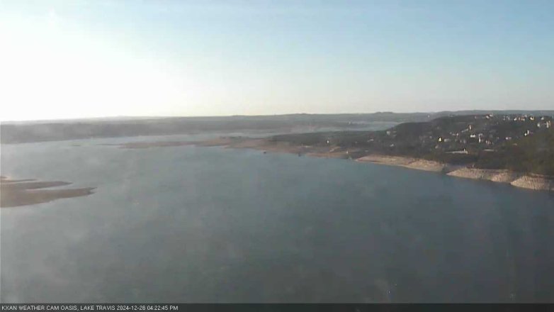 Lake Travis webcam, December 26, 2024 4:25 PM CT