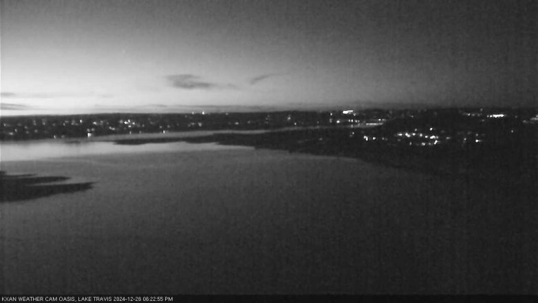 Lake Travis webcam, December 26, 2024 6:25 PM CT