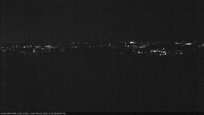 Lake Travis webcam, December 26, 2024 6:45 PM CT