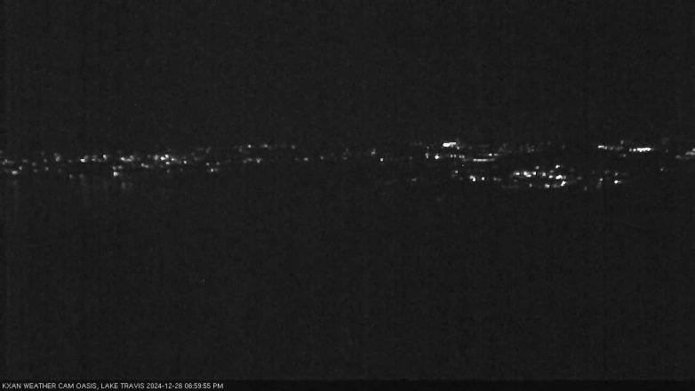 Lake Travis webcam, December 26, 2024 7:00 PM CT