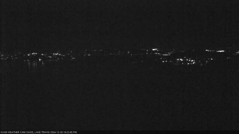 Lake Travis webcam, December 26, 2024 10:25 PM CT