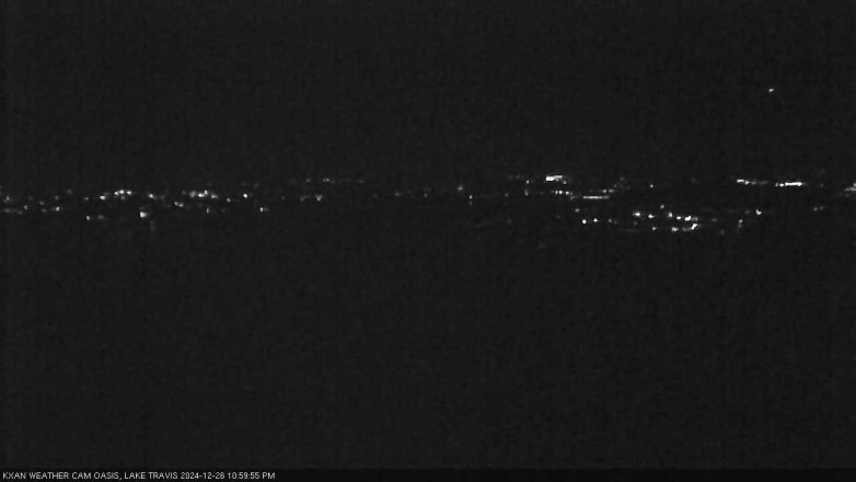 Lake Travis webcam, December 26, 2024 11:00 PM CT
