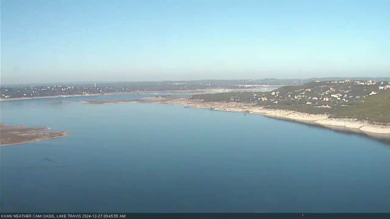 Lake Travis webcam, December 27, 2024 9:45 AM CT