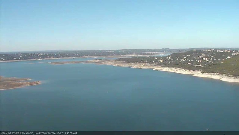 Lake Travis webcam, December 27, 2024 11:45 AM CT