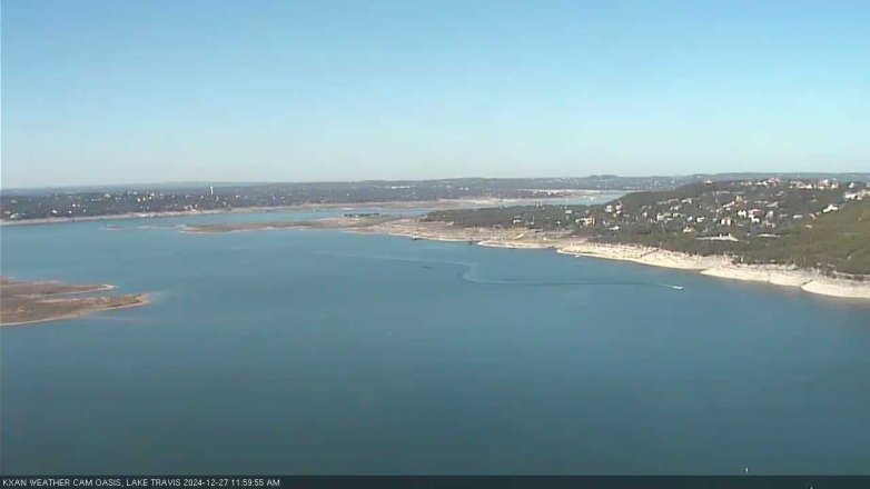 Lake Travis webcam, December 27, 2024 12:00 PM CT