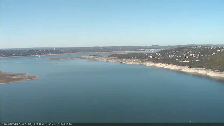 Lake Travis webcam, December 27, 2024 12:45 PM CT