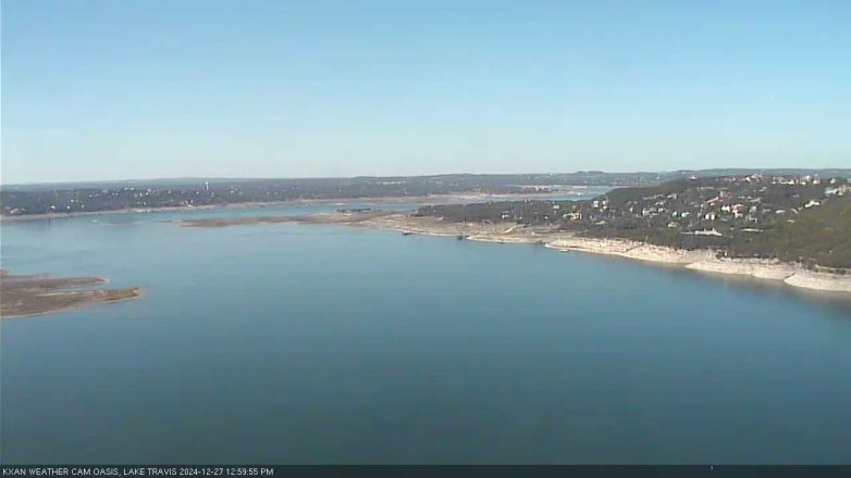 Lake Travis webcam, December 27, 2024 1:00 PM CT