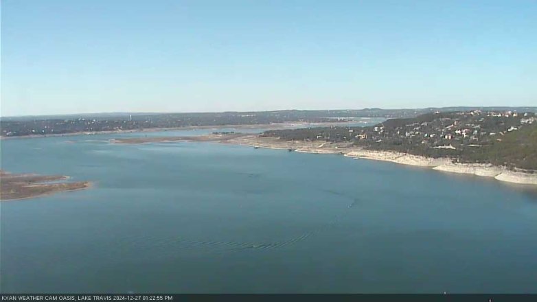 Lake Travis webcam, December 27, 2024 1:25 PM CT