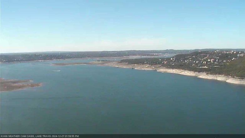 Lake Travis webcam, December 27, 2024 2:00 PM CT