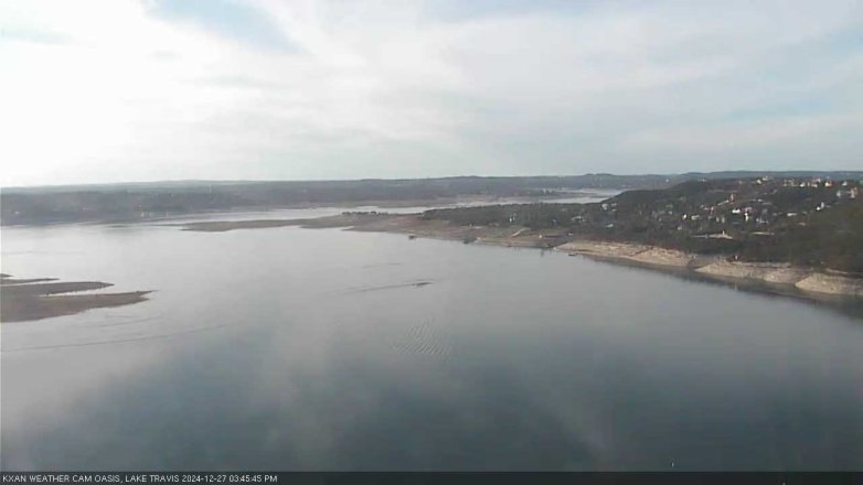 Lake Travis webcam, December 27, 2024 3:45 PM CT