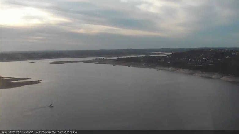 Lake Travis webcam, December 27, 2024 5:00 PM CT
