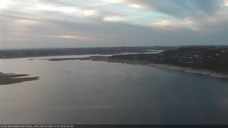 Lake Travis webcam, December 27, 2024 5:25 PM CT