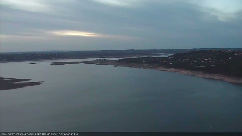 Lake Travis webcam, December 27, 2024 5:45 PM CT