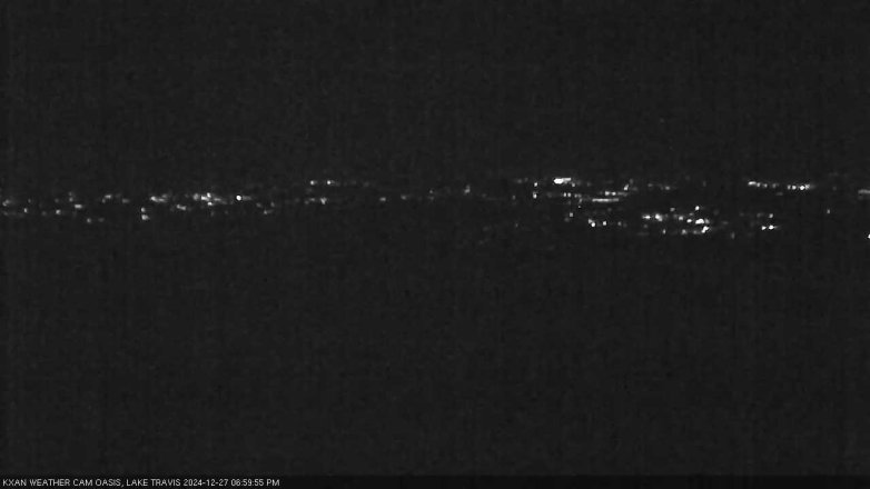 Lake Travis webcam, December 27, 2024 7:00 PM CT