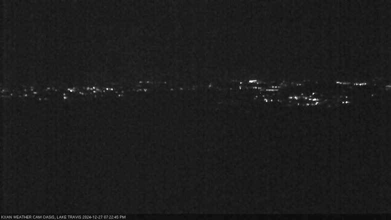 Lake Travis webcam, December 27, 2024 7:25 PM CT