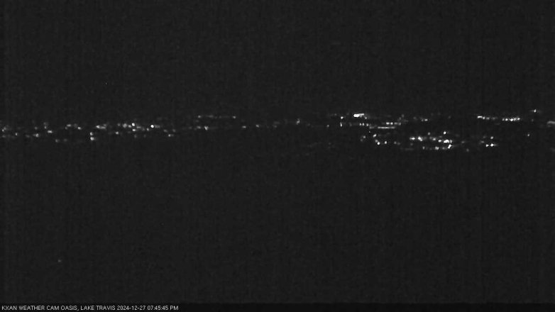 Lake Travis webcam, December 27, 2024 7:45 PM CT