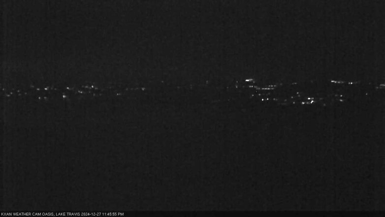 Lake Travis webcam, December 27, 2024 11:45 PM CT
