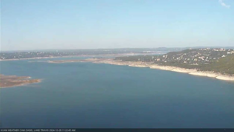 Lake Travis webcam, December 28, 2024 11:25 AM CT