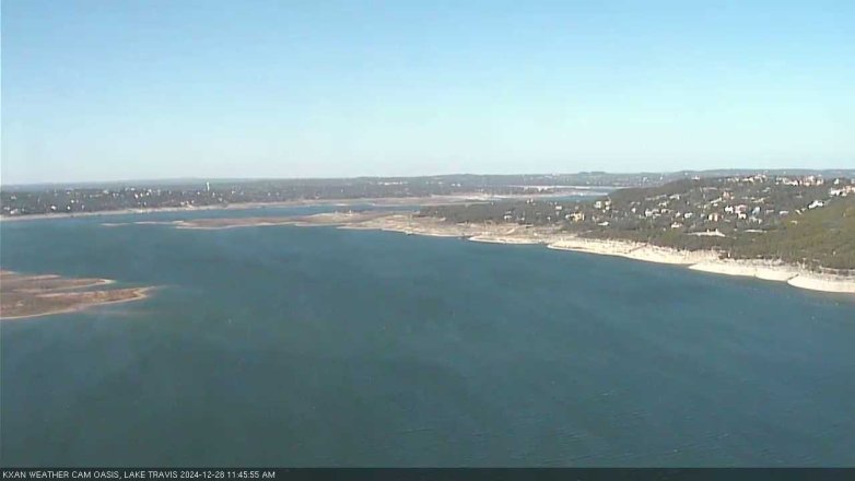 Lake Travis webcam, December 28, 2024 11:45 AM CT
