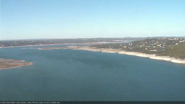 Lake Travis webcam, December 28, 2024 12:00 PM CT