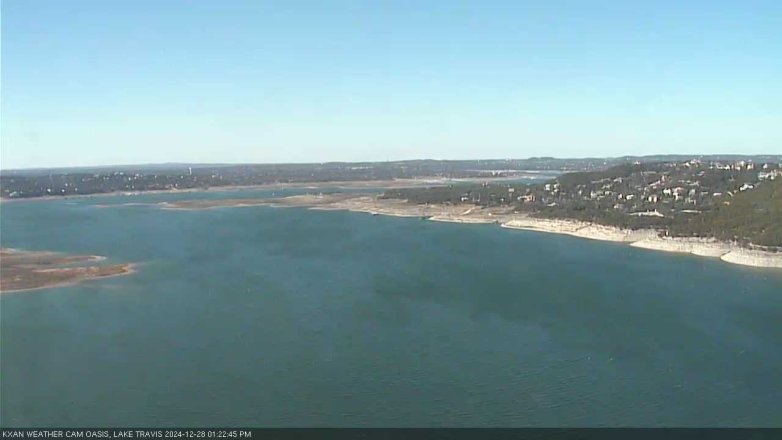 Lake Travis webcam, December 28, 2024 1:25 PM CT