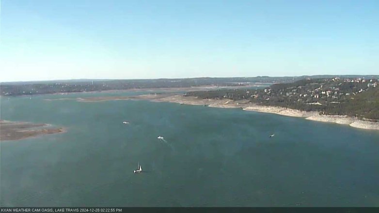 Lake Travis webcam, December 28, 2024 2:25 PM CT