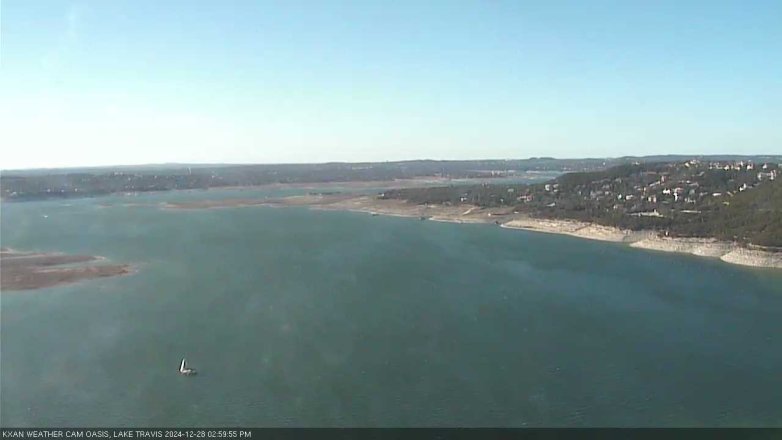 Lake Travis webcam, December 28, 2024 3:00 PM CT