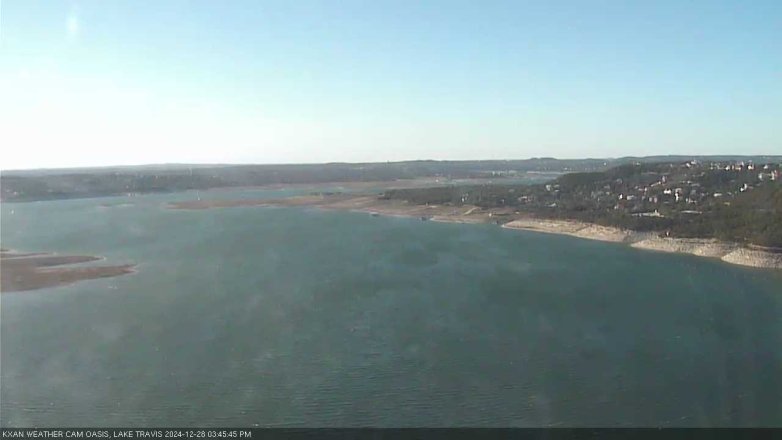 Lake Travis webcam, December 28, 2024 3:45 PM CT