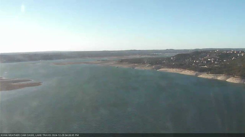 Lake Travis webcam, December 28, 2024 4:00 PM CT