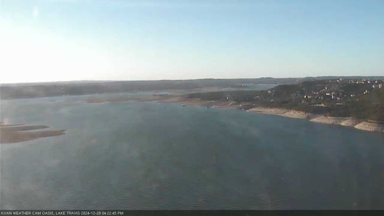 Lake Travis webcam, December 28, 2024 4:25 PM CT