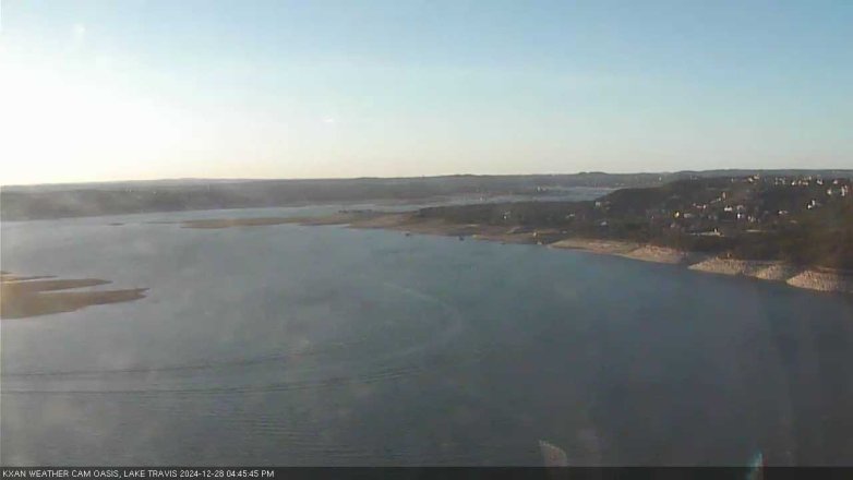 Lake Travis webcam, December 28, 2024 4:45 PM CT