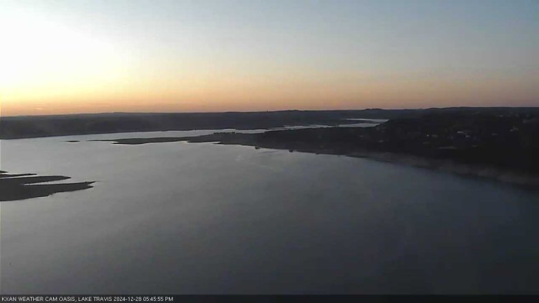 Lake Travis webcam, December 28, 2024 5:45 PM CT