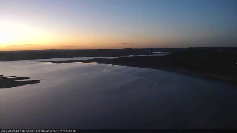 Lake Travis webcam, December 28, 2024 6:00 PM CT