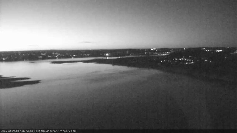 Lake Travis webcam, December 28, 2024 6:25 PM CT