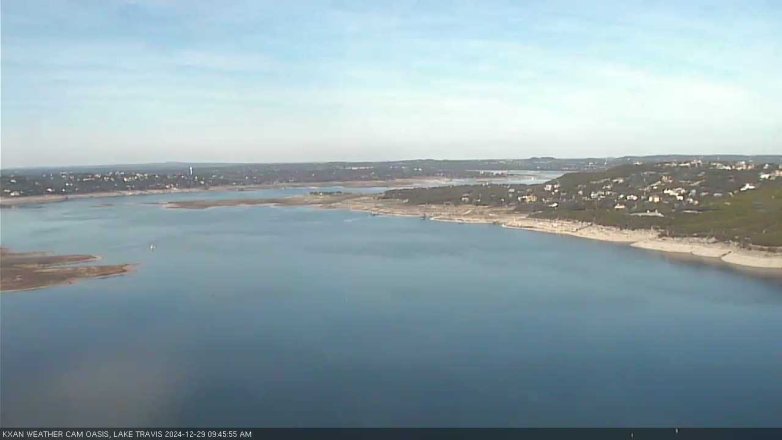 Lake Travis webcam, December 29, 2024 9:45 AM CT