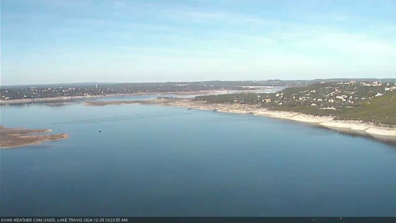 Lake Travis webcam, December 29, 2024 10:25 AM CT