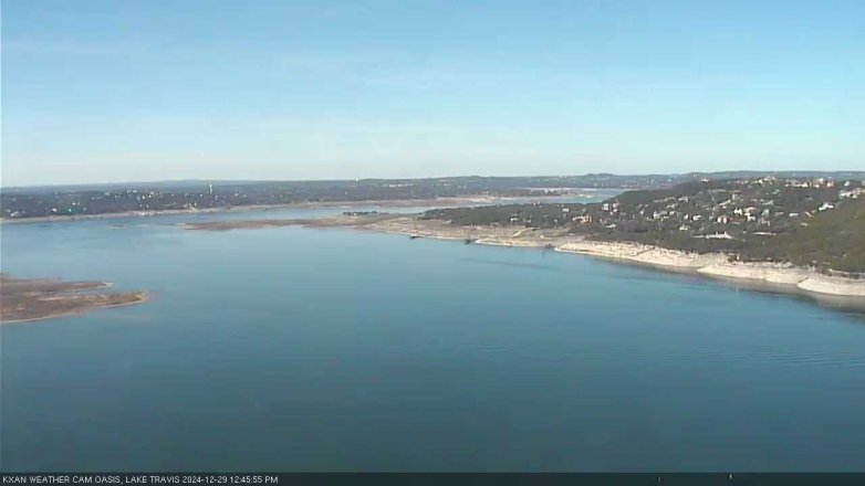 Lake Travis webcam, December 29, 2024 12:45 PM CT