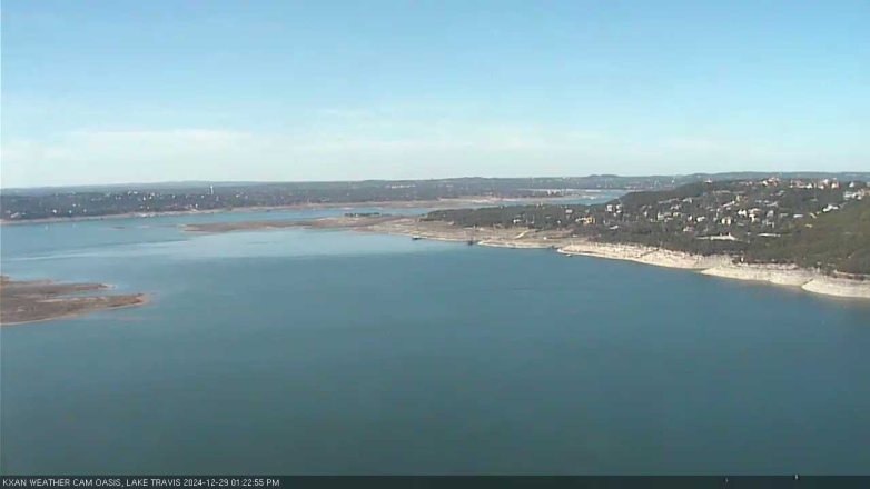 Lake Travis webcam, December 29, 2024 1:25 PM CT