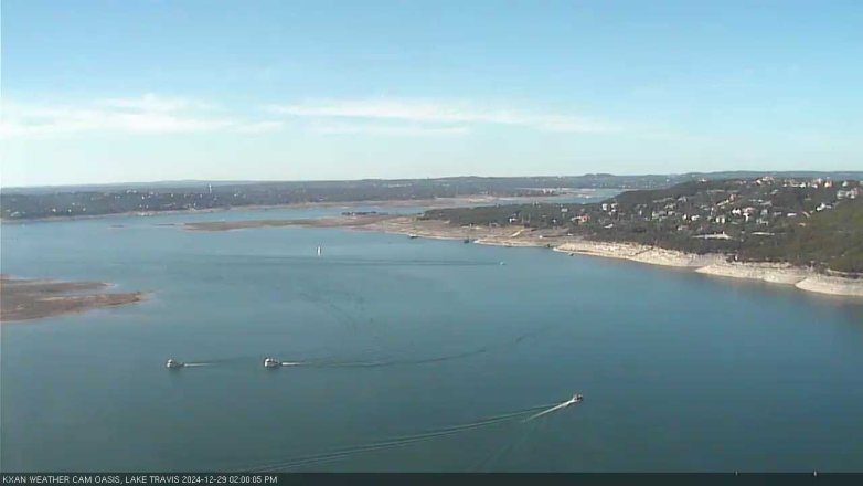 Lake Travis webcam, December 29, 2024 2:00 PM CT