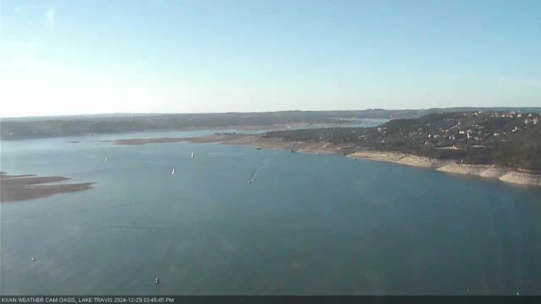 Lake Travis webcam, December 29, 2024 3:45 PM CT