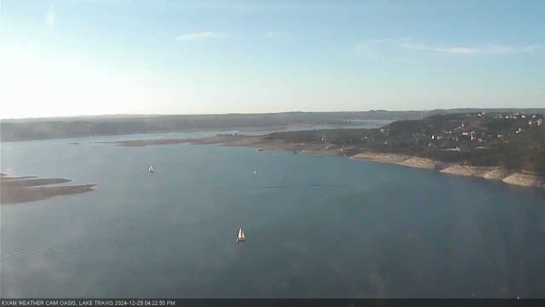 Lake Travis webcam, December 29, 2024 4:25 PM CT