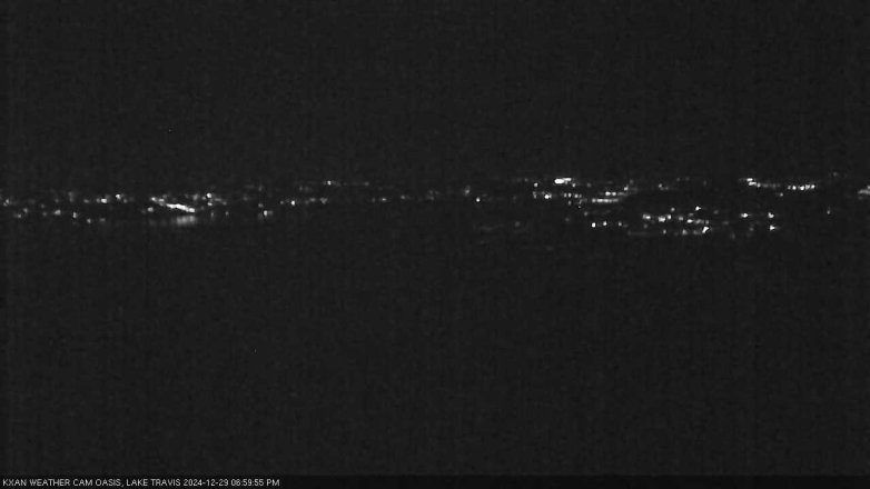 Lake Travis webcam, December 29, 2024 7:00 PM CT