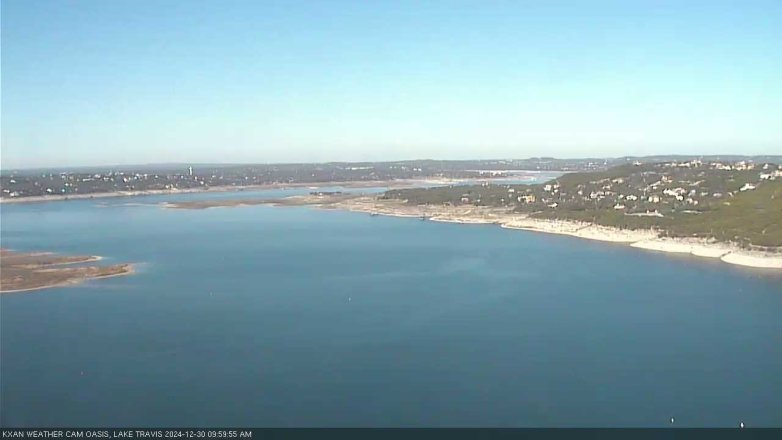 Lake Travis webcam, December 30, 2024 10:00 AM CT