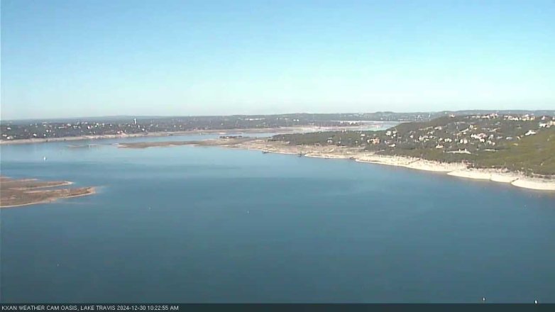 Lake Travis webcam, December 30, 2024 10:25 AM CT